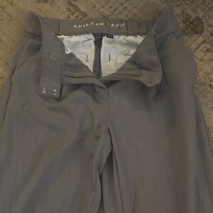 American Eagle Outfitters Gray Trousers